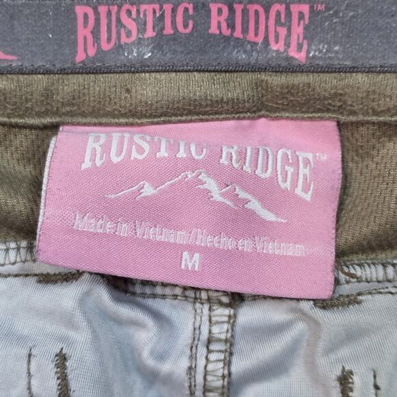 Rustic Ridge Scent Stop Women's Size M Camouflage Elastic Waist Hunting Pants - Picture 5 of 12